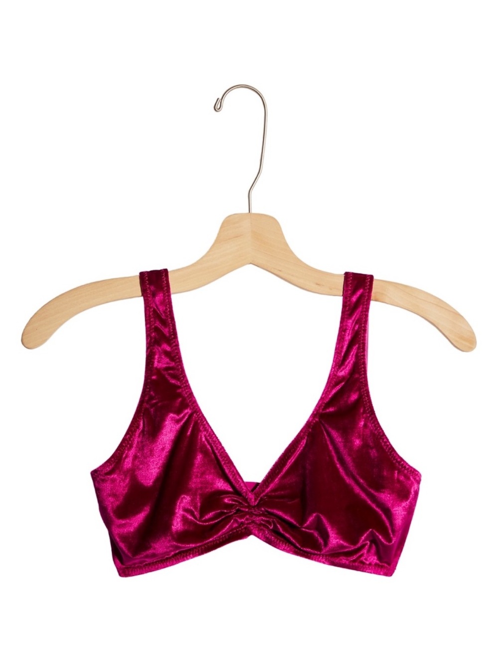 Free People Rhiannon Soft Bra in Red Berry - Picture 4 of 4